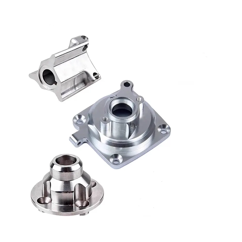 Machined fixture housing and flange components