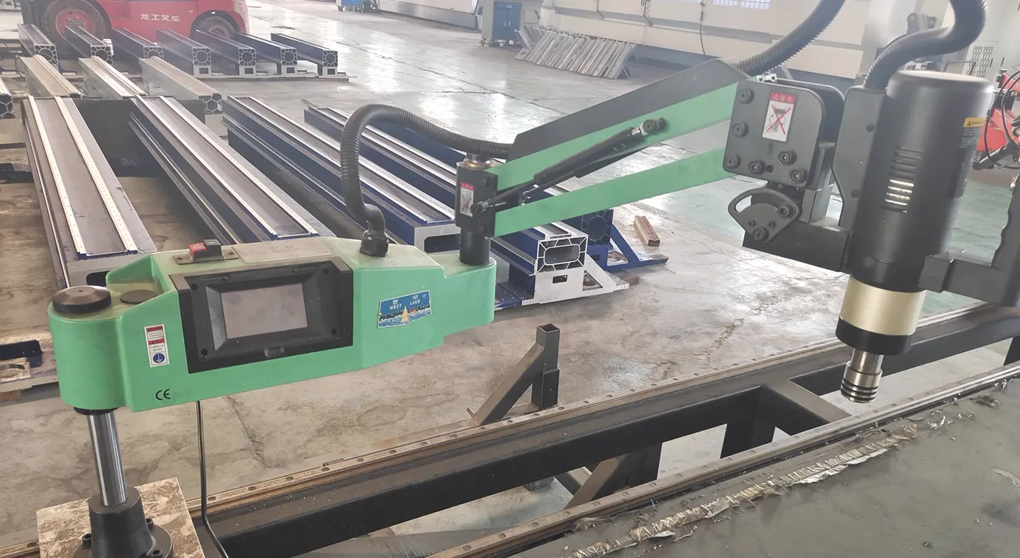 Profile drilling station at UML Precision Machining Inc