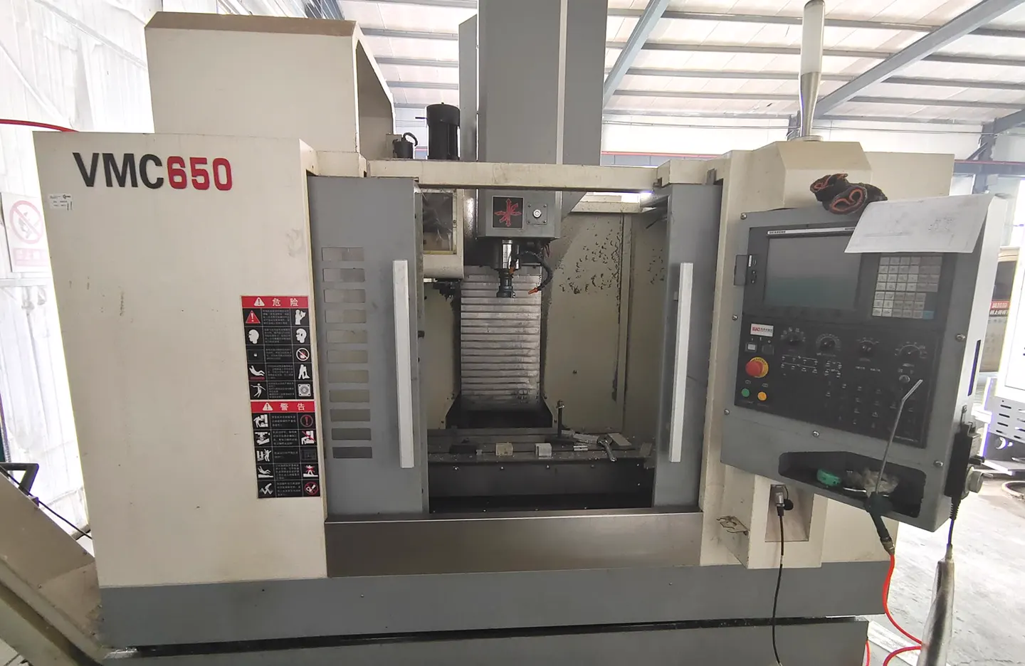 VMC650 machining center at UML Precision Machining Inc
