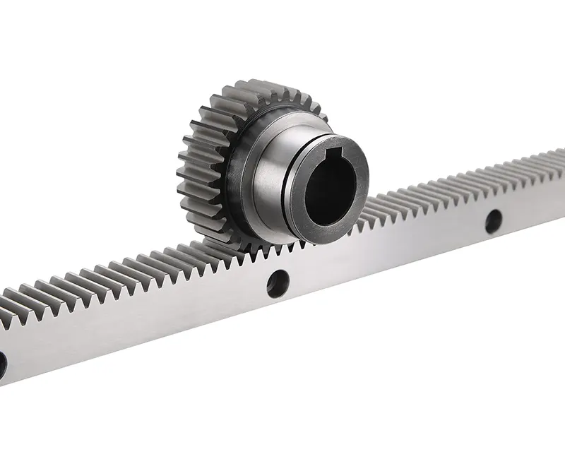 Straight and helical precision gear racks